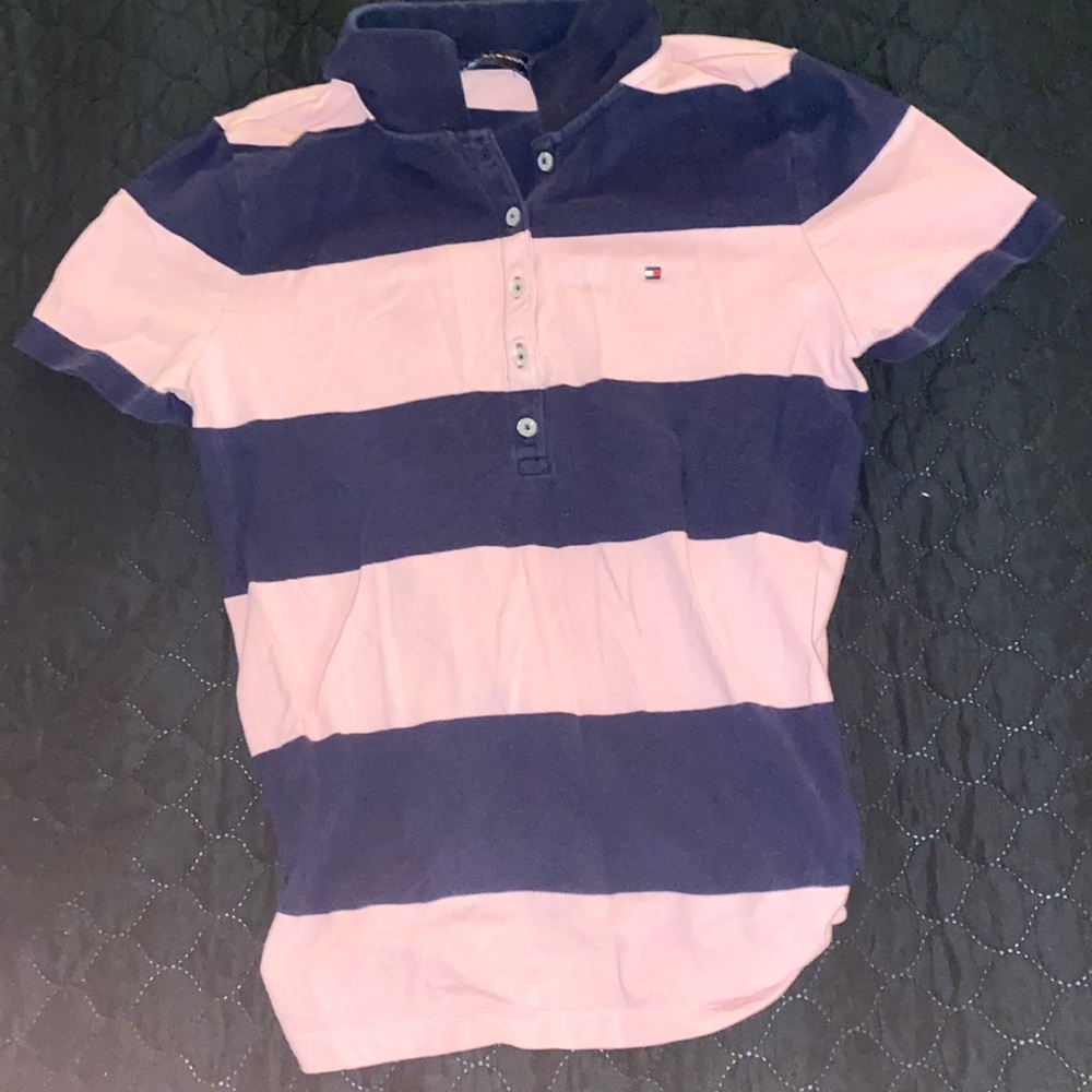 Nice Pink Tommy Hilfiger Shirt Button Up Shirt